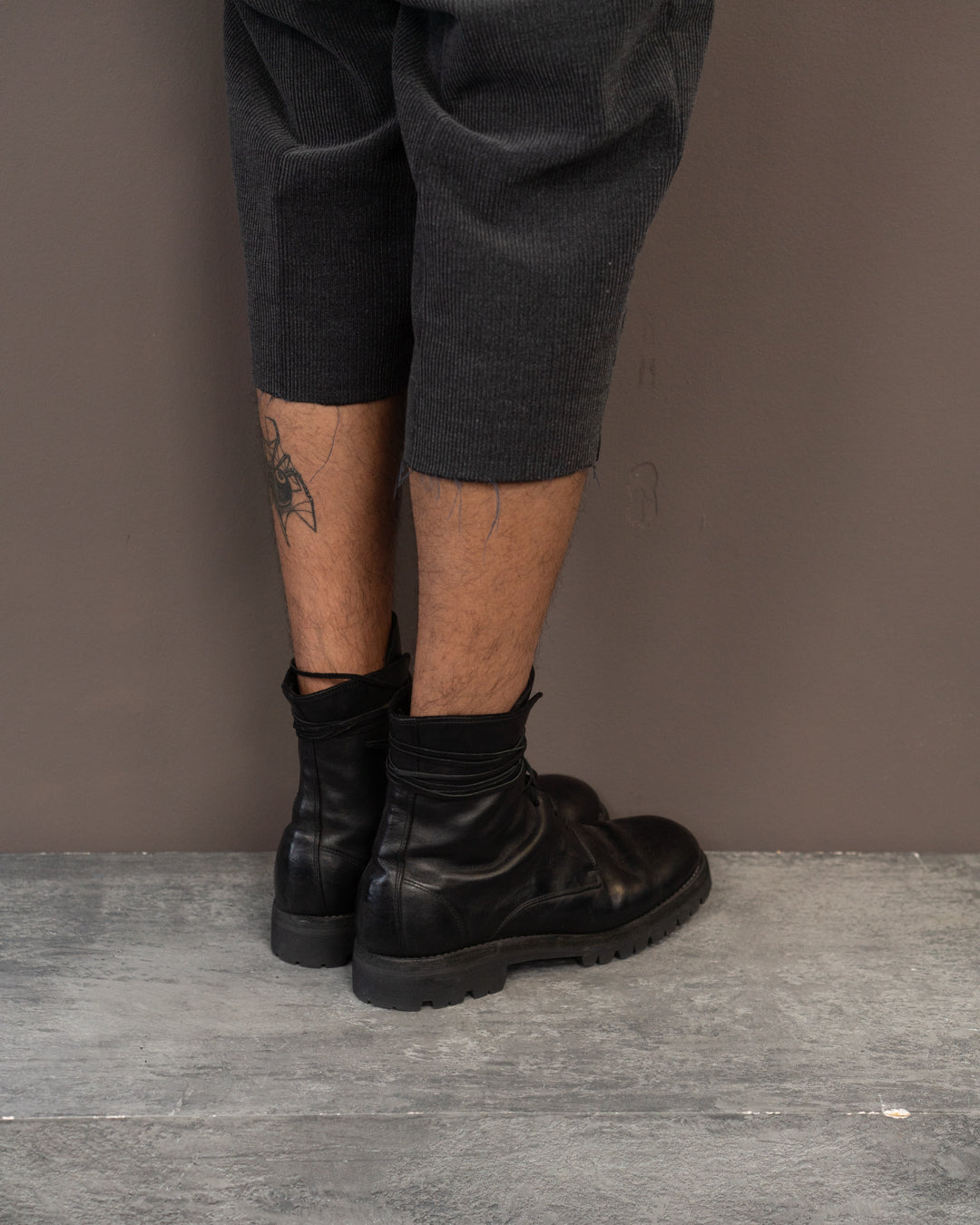 GUIDI 795V HORSE LEATHER COMBAT BOOT (EU 44)