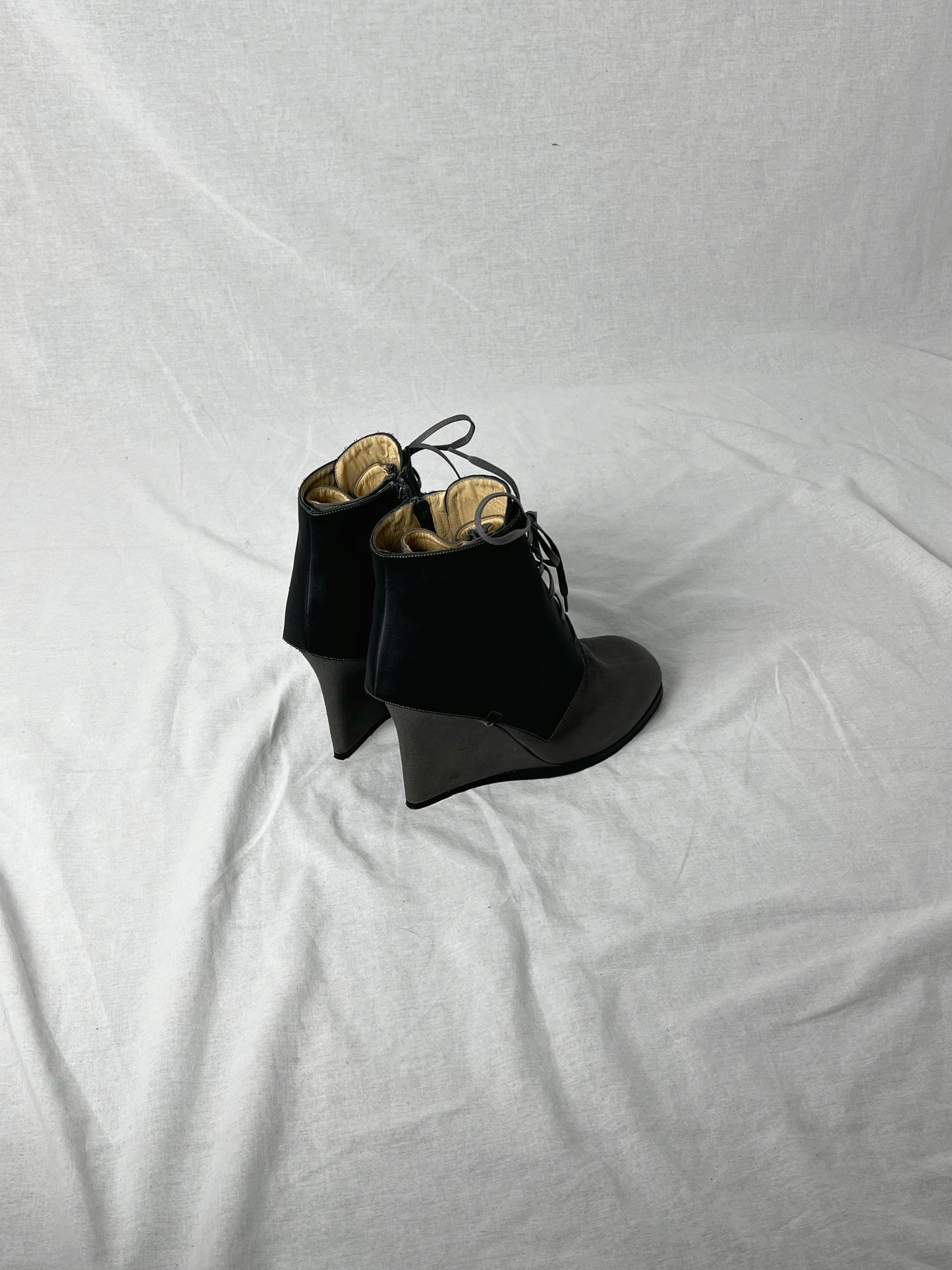 AF VANDEVORST 1980s WEDGE (EU 40)