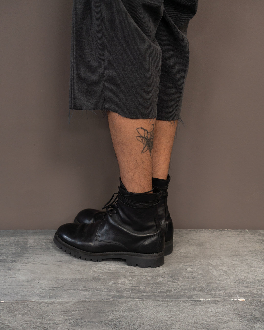 GUIDI 795V HORSE LEATHER COMBAT BOOT (EU 44)