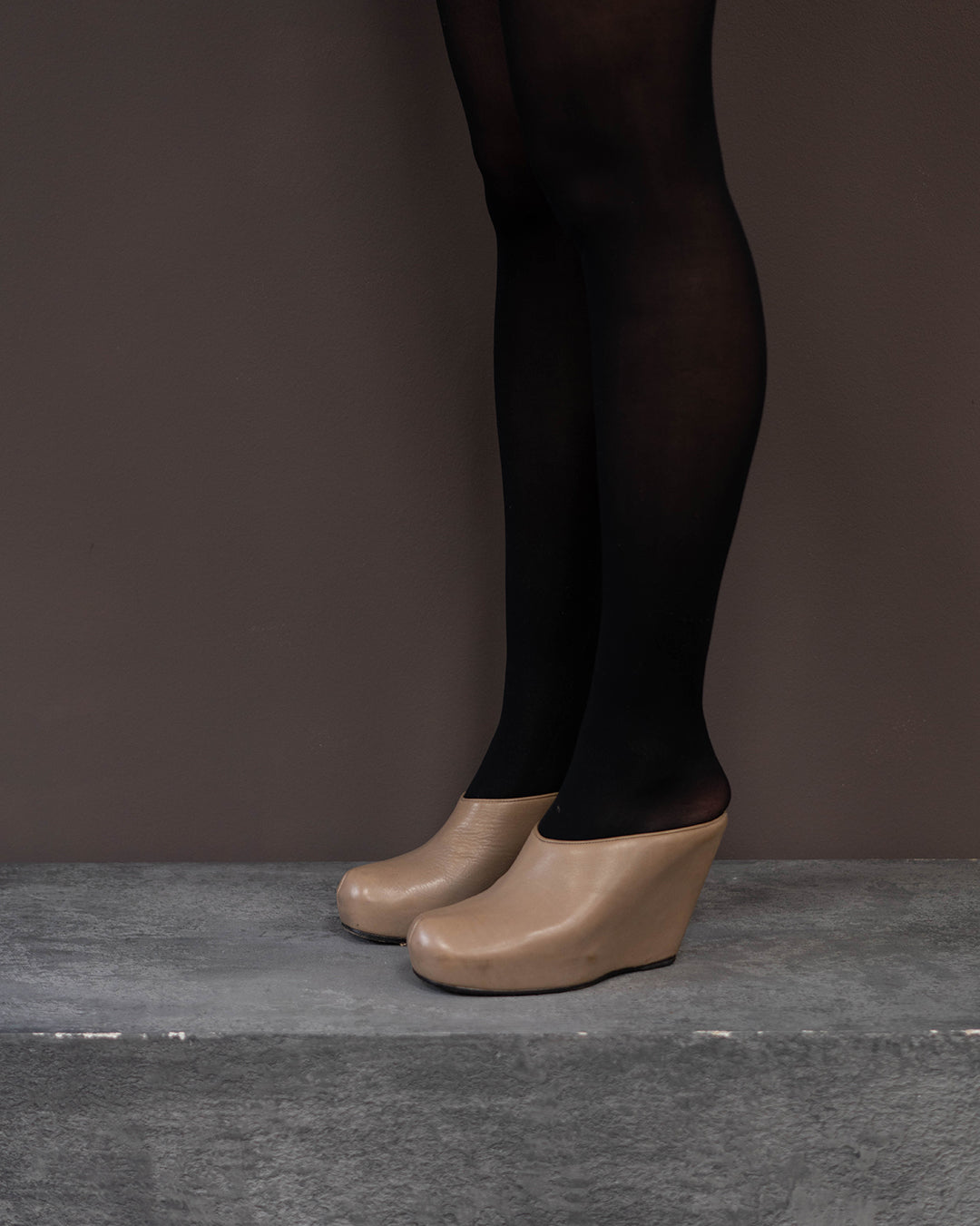 RICK OWENS PLATFORM SHOES (EU 36)