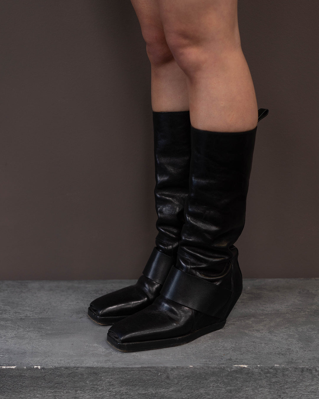 RICK OWENS BOOTS (EU 37, FITS LIKE 38)