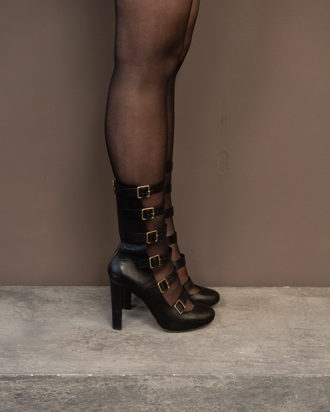 CHLOE STRAP HEELS (EU 39)