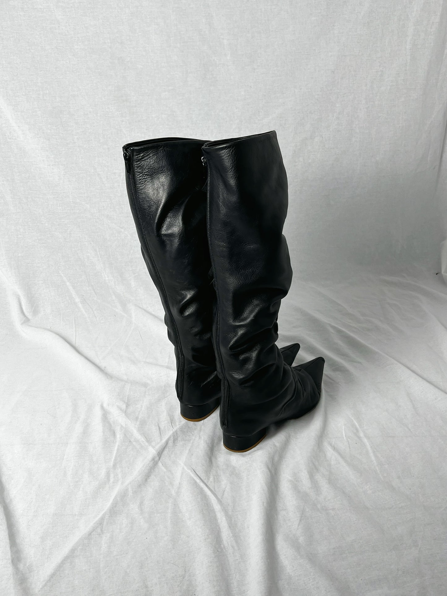 ANN DEMEULEMEESTER KNEE HIGH BOOTS