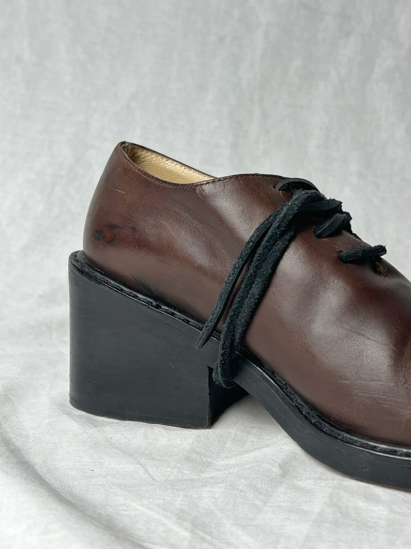 ANN DEMEULEMEESTER LACE UP