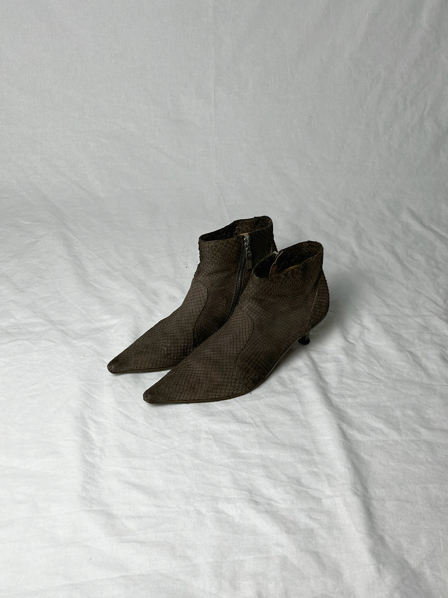 DRIES VAN NOTEN PYTHON BOOTS