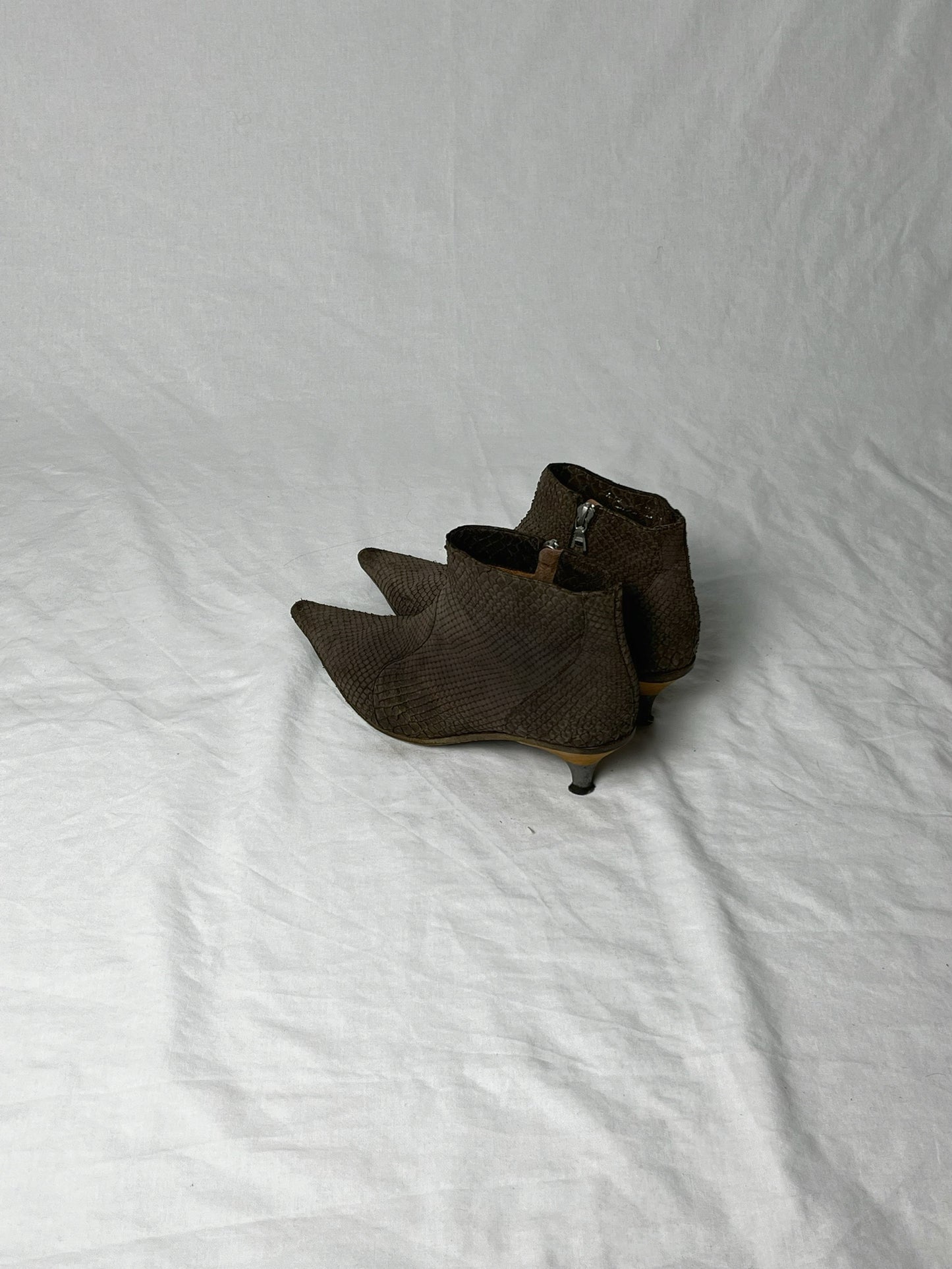 DRIES VAN NOTEN PYTHON BOOTS