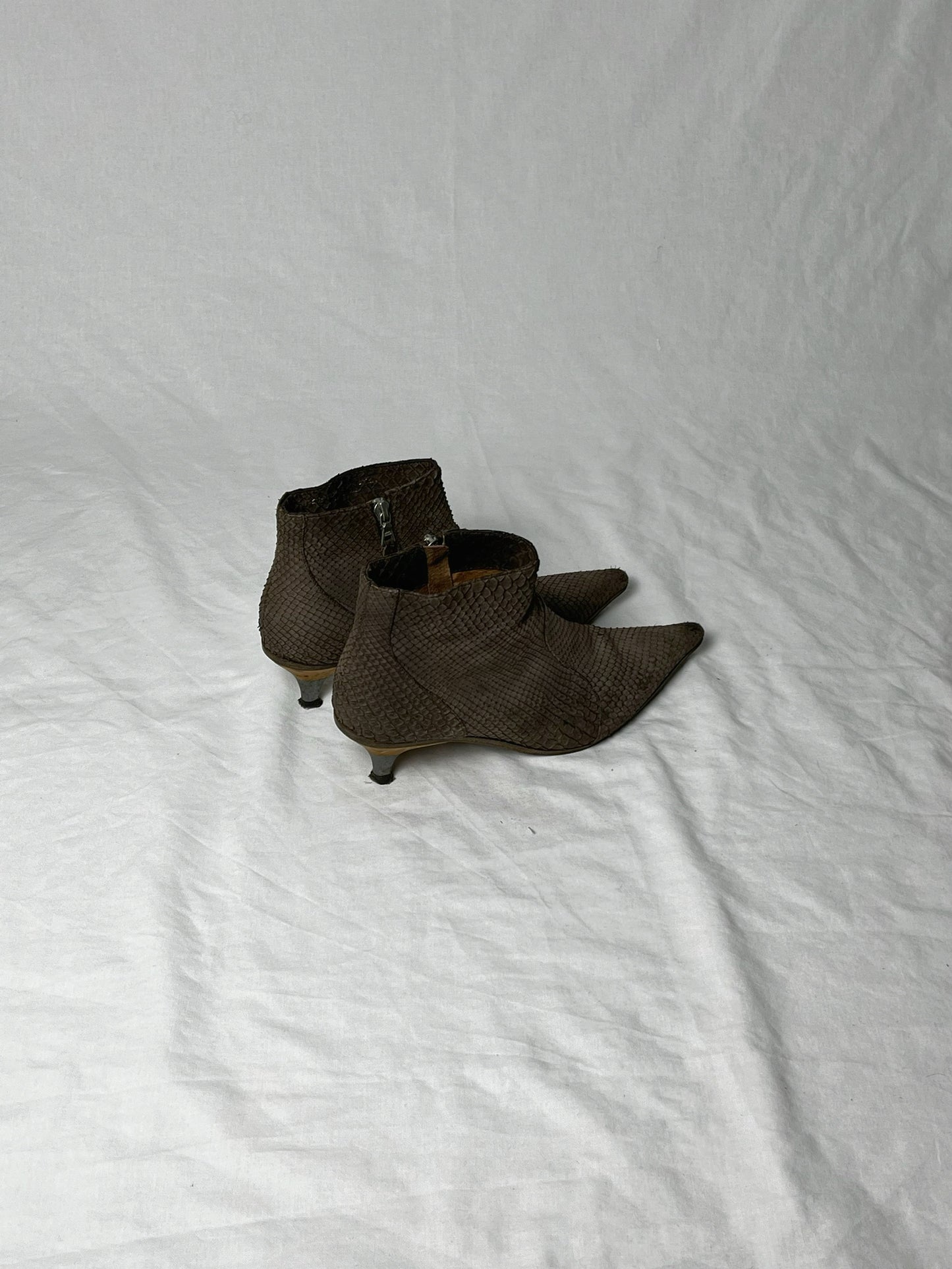 DRIES VAN NOTEN PYTHON BOOTS