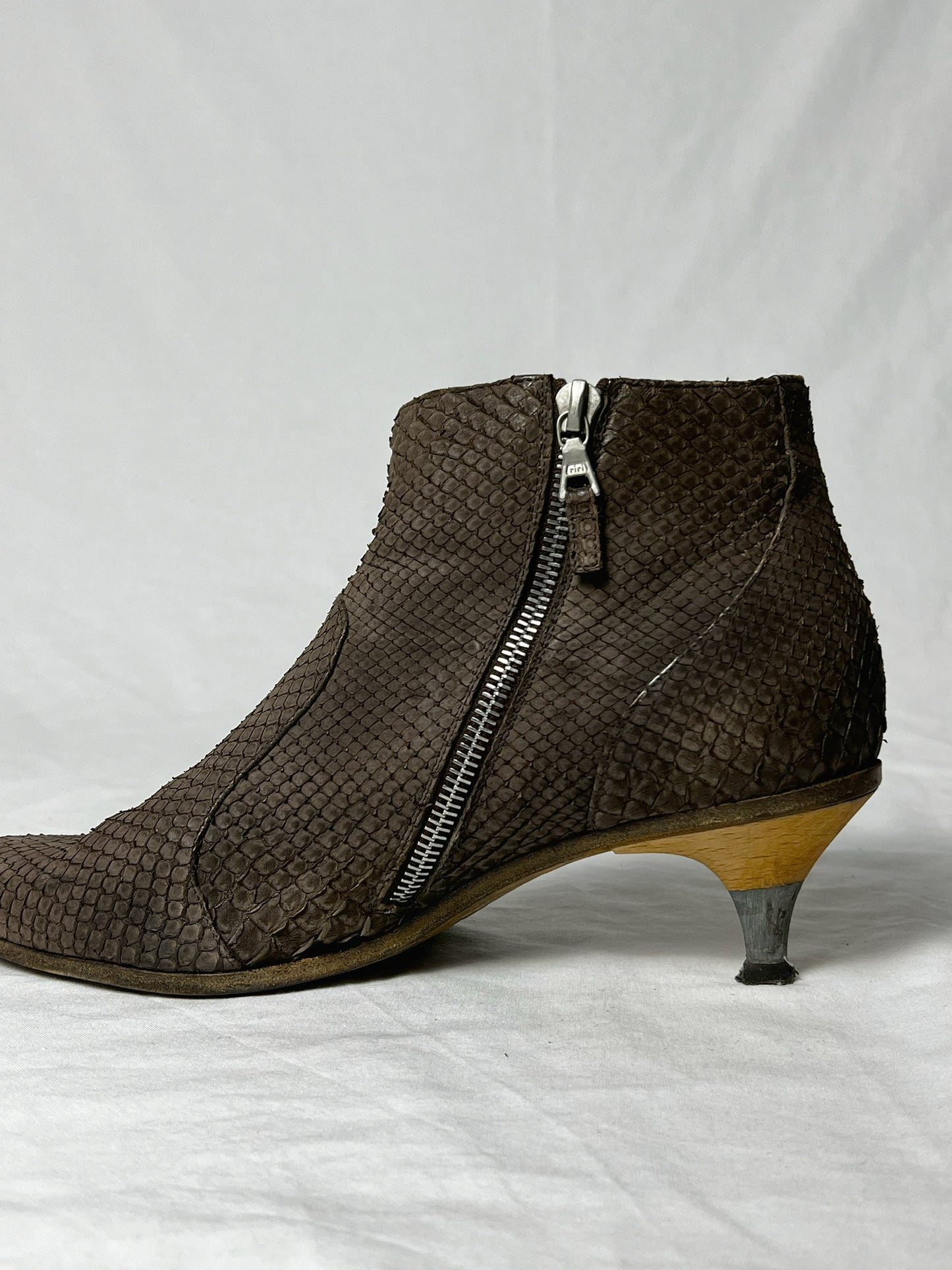 DRIES VAN NOTEN PYTHON BOOTS