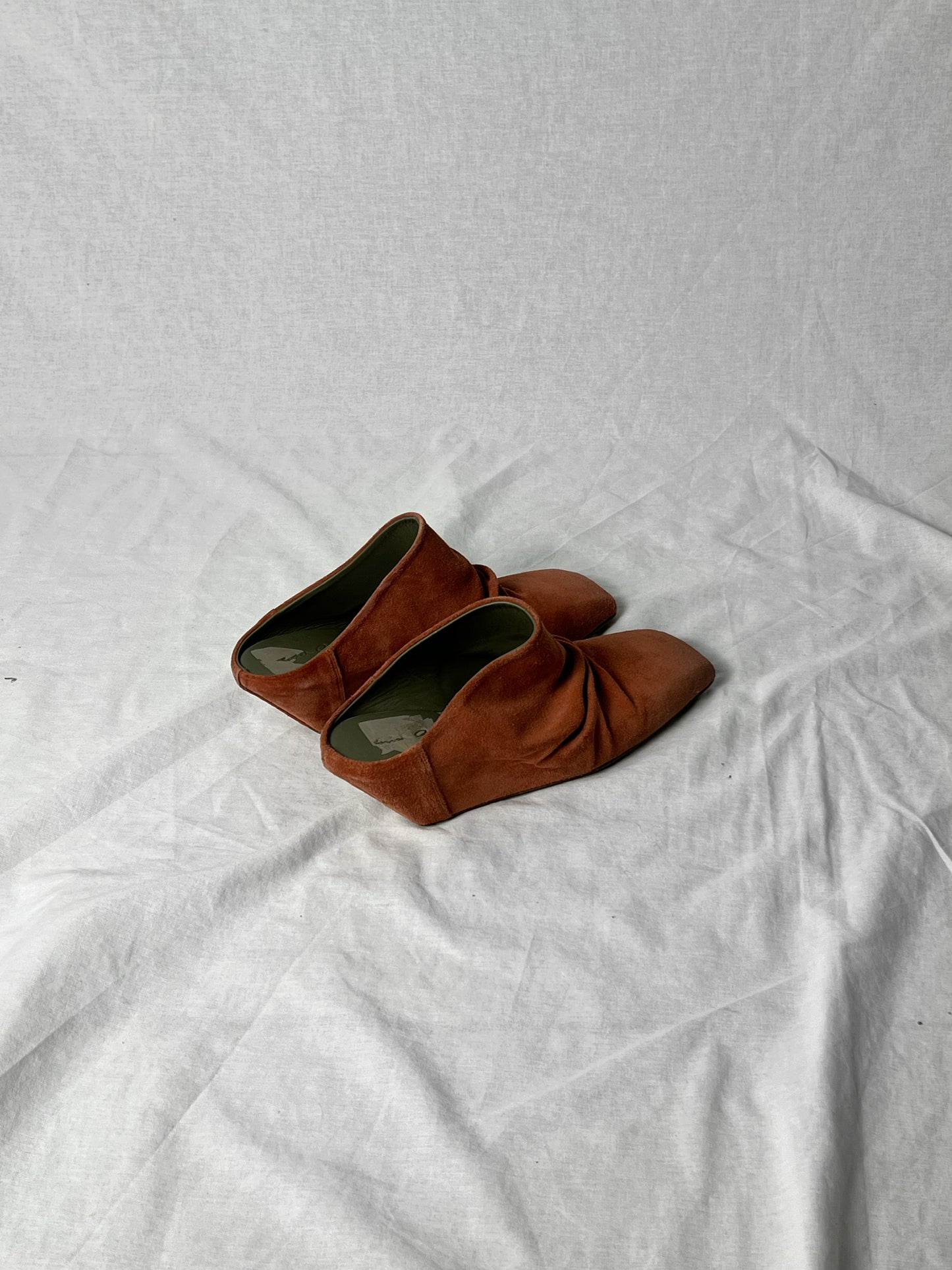 RICK OWENS SUEDE MULE