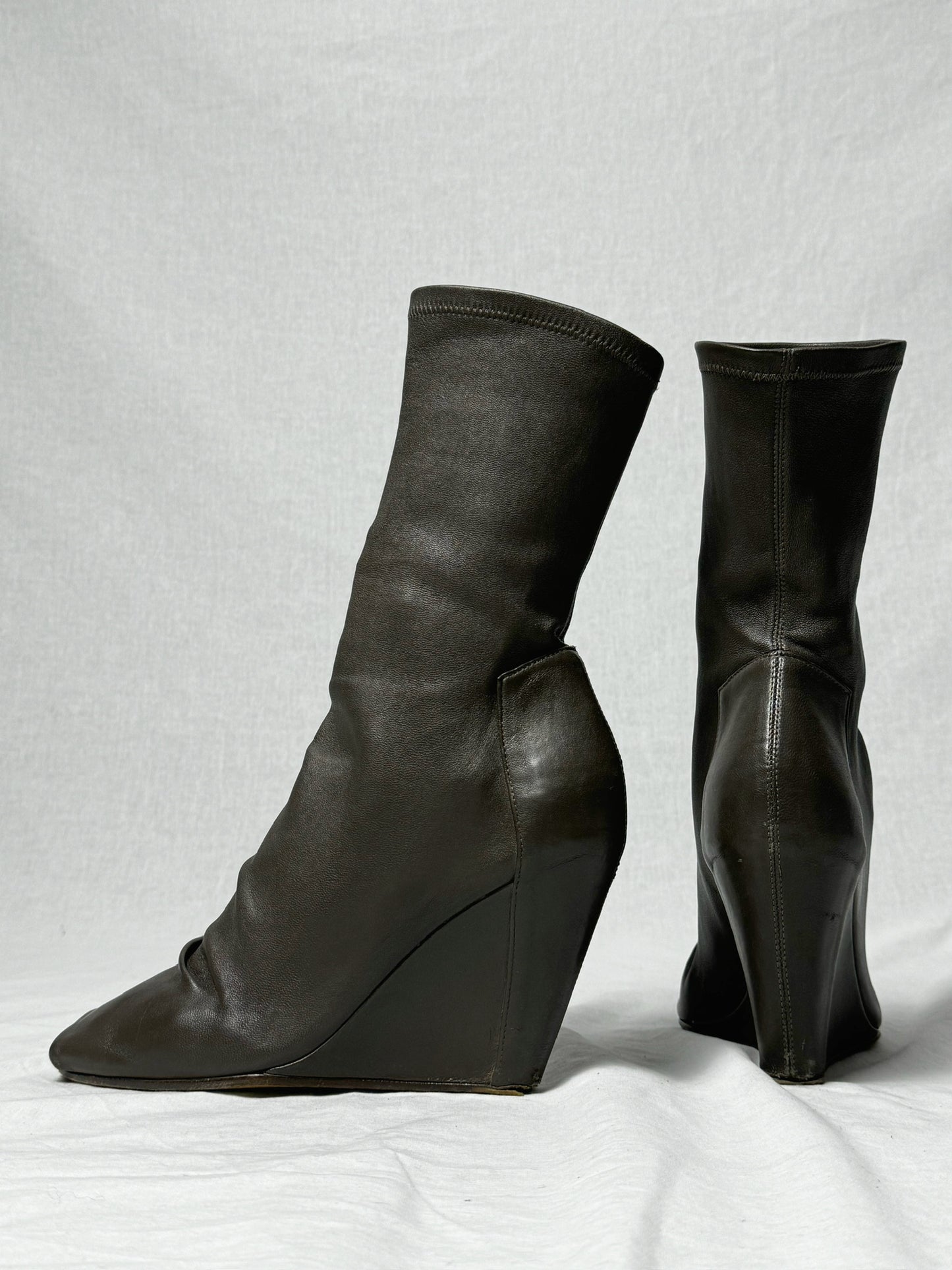 RICK OWENS SOCK WEDGE