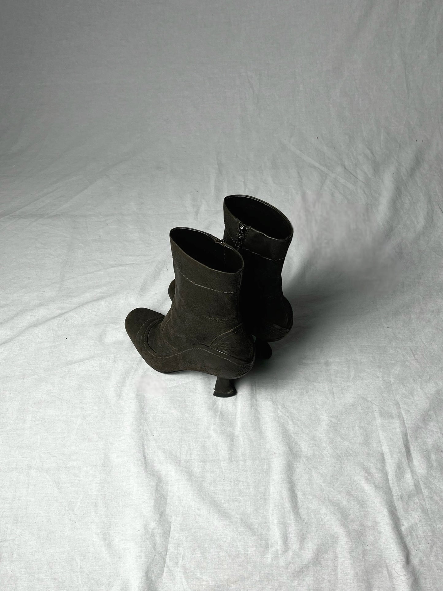 PRADA WESTERN KITTEN HEEL