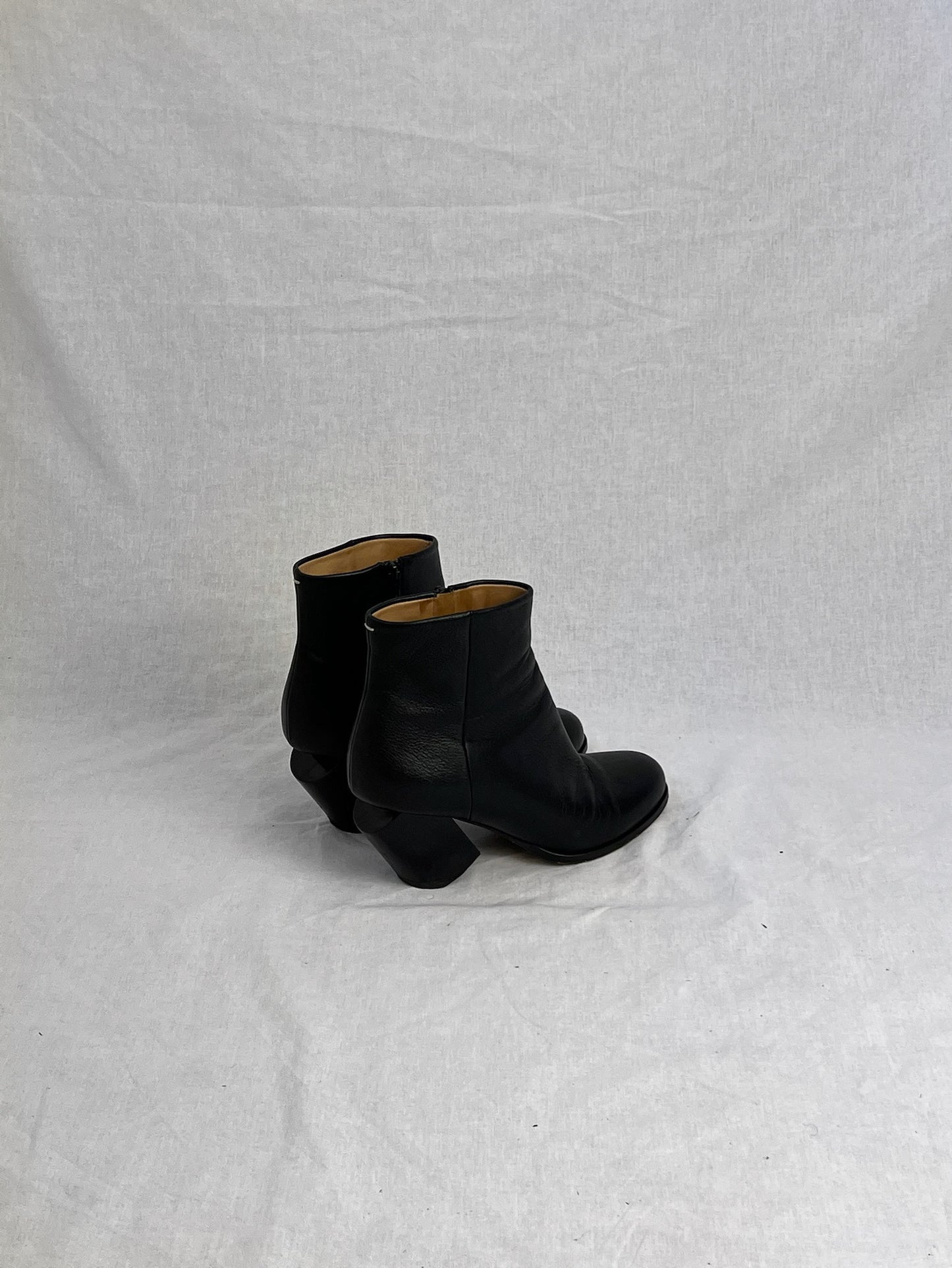 MARGIELA BROKEN HEEL BOOTS