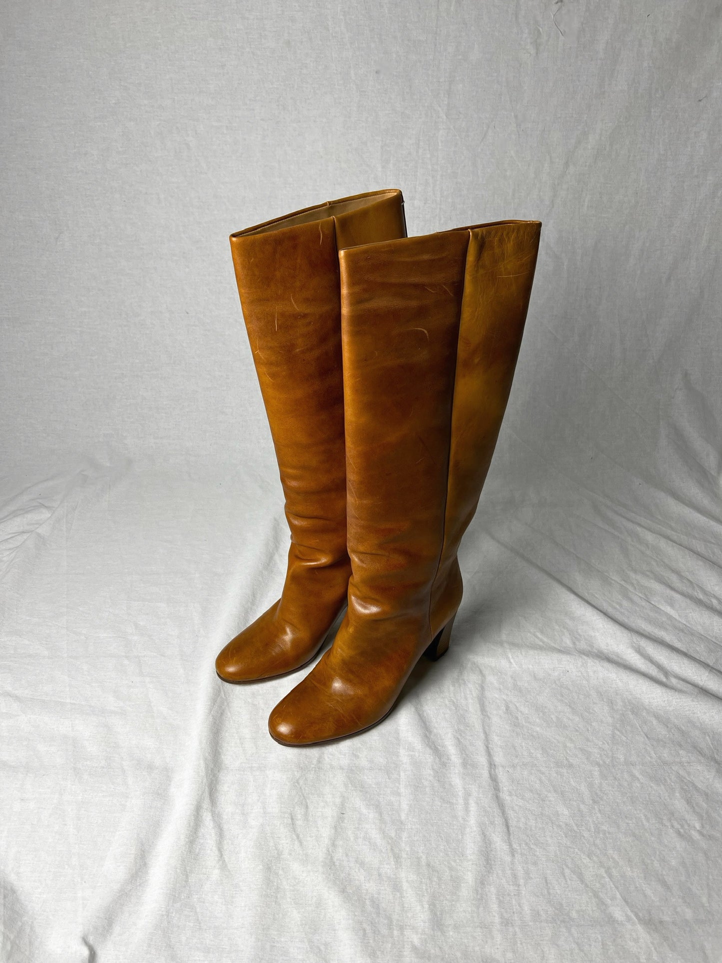 MARGIELA TWO TONE KNEE HIGH
