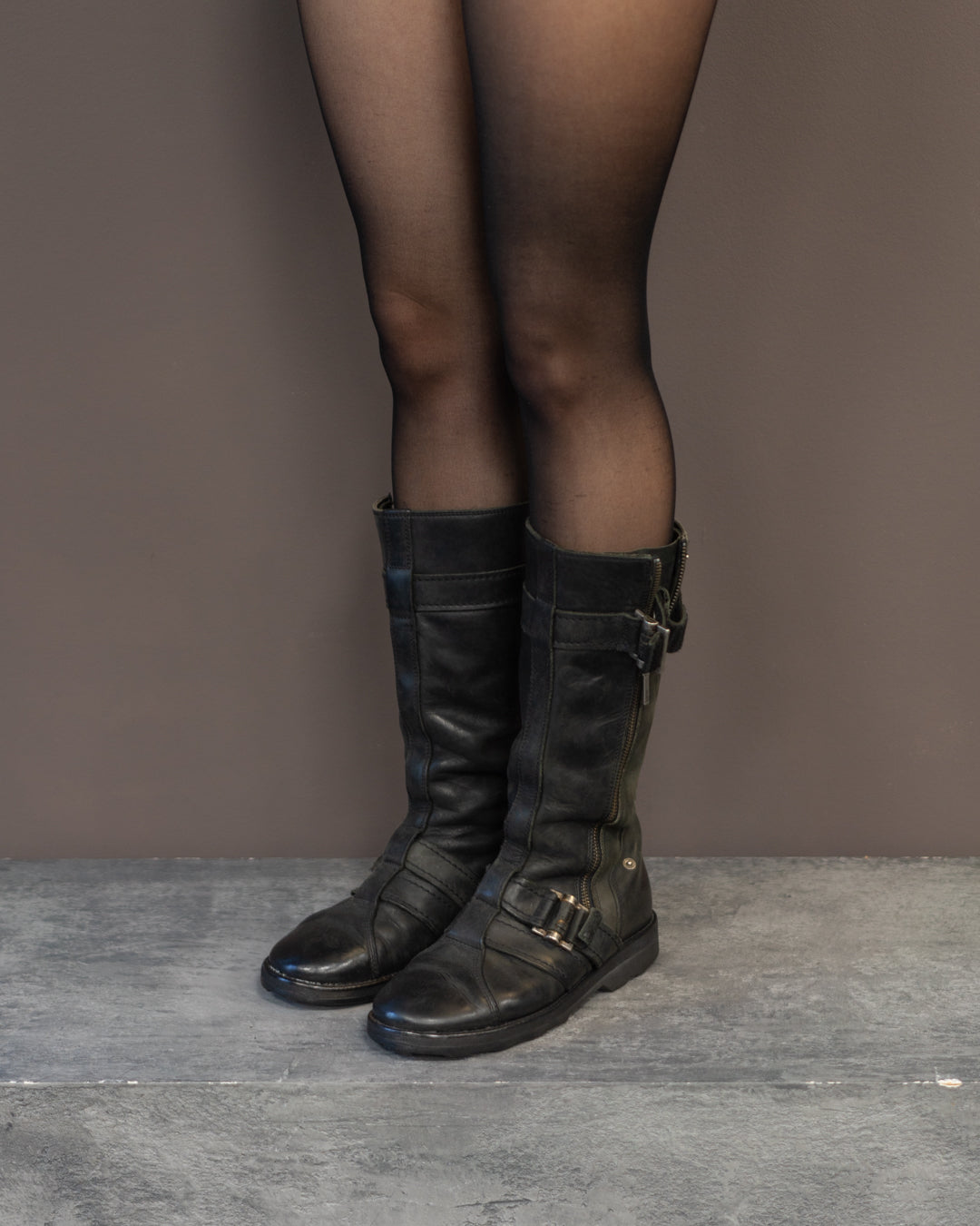 DIOR MOTO BOOTS (EU 38)