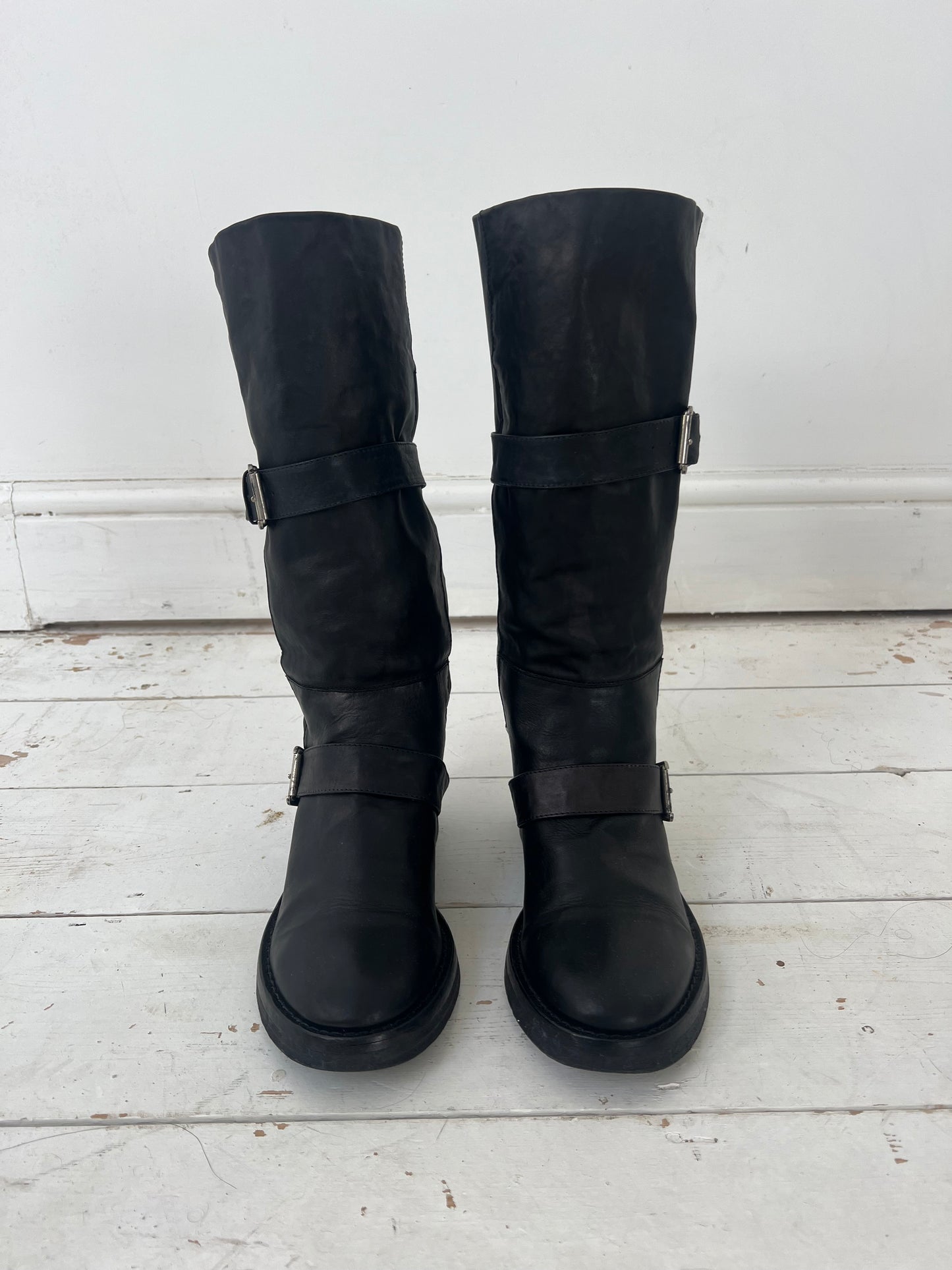 ANN DEMEULEMEESTER BOOTS (EU 35)