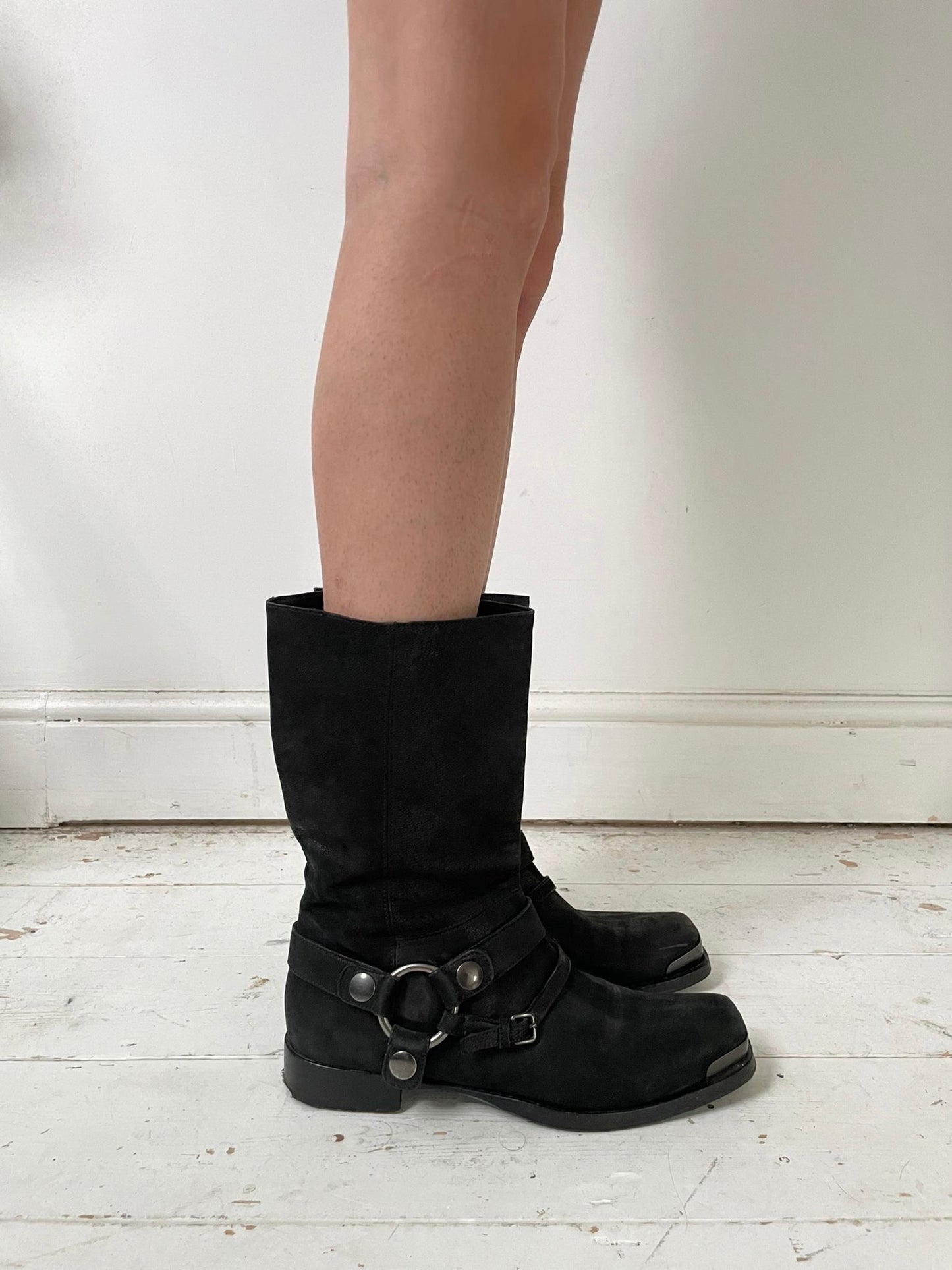 MIU MIU BIKER BOOTS (EU 40.5)