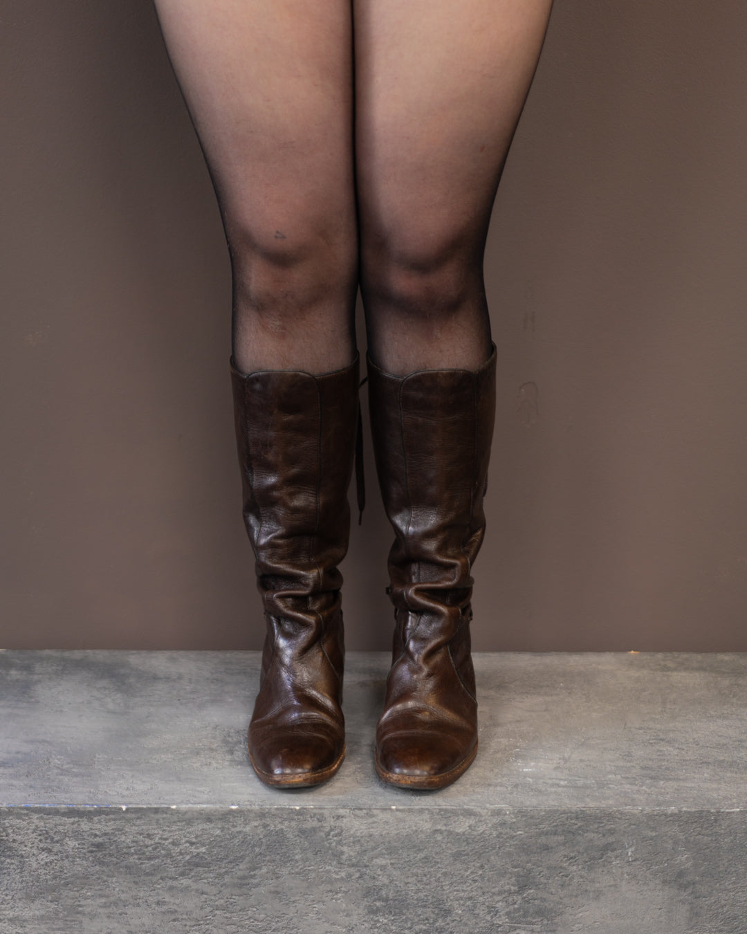 DRIES VAN NOTEN LACE UP BOOTS (EU 41)