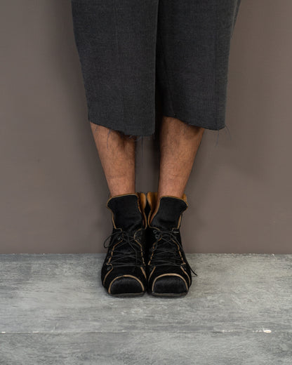 OLD CURIOSITY SHOP SUEDE HOG TOE BOOT (EU 44)