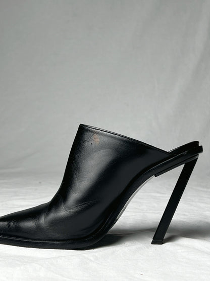 ANN DEMEULEMEESTER MULE HEELS
