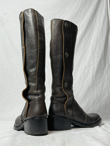 DIRK BIKKEMBERGS STUD BOOT