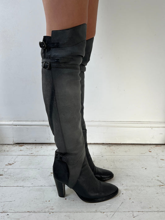 AF VANDEVORST 2006 KNEE HIGH BOOTS (EU 37.5)