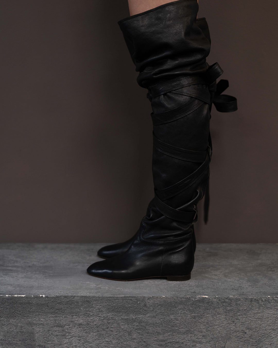 CHLOE F/W 2009 KNEE HIGH BOOTS (EU 36.5)