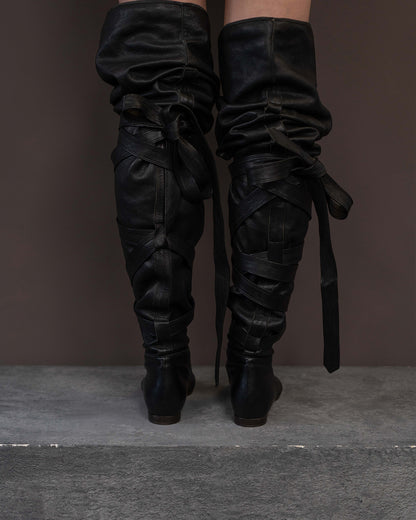 CHLOE F/W 2009 KNEE HIGH BOOTS (EU 36.5)