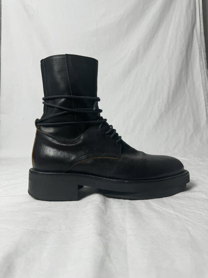 ANN DEMEULEMEESTER LACE UP BOOT