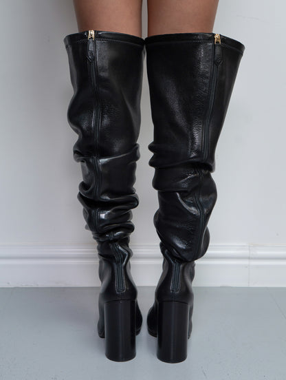 BURBERRY KNEE HIGH BOOTS (EU 38)