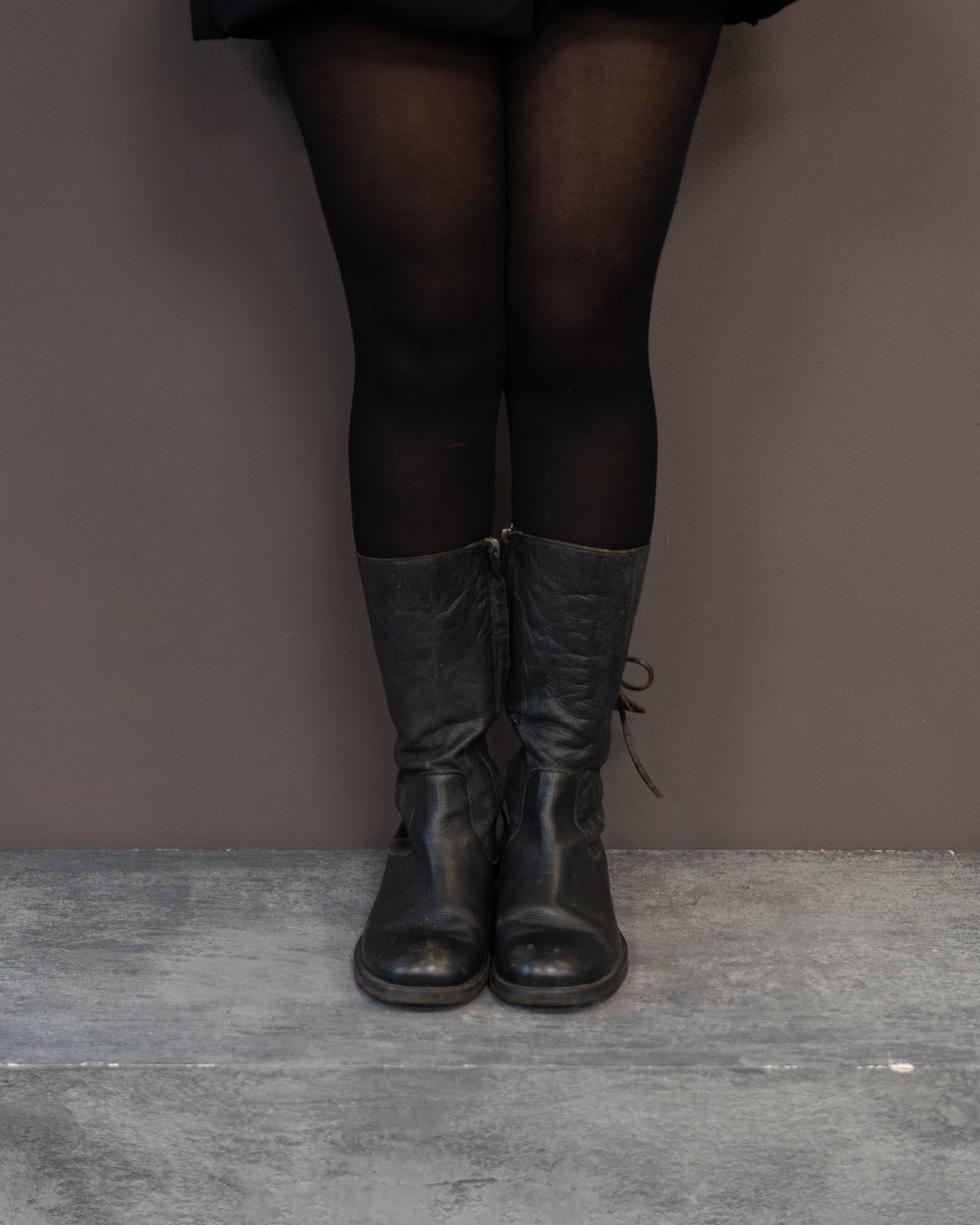 RICK OWENS F/W 2003 LACE UP BOOTS (EU 39)