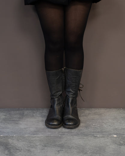 RICK OWENS F/W 2003 LACE UP BOOTS (EU 39)