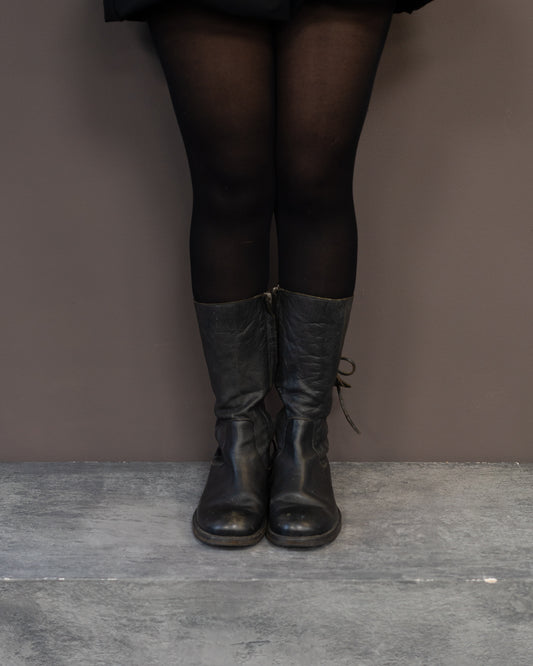 RICK OWENS F/W 2003 LACE UP BOOTS (EU 39)