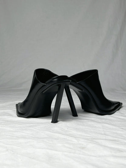 ANN DEMEULEMEESTER MULE HEELS