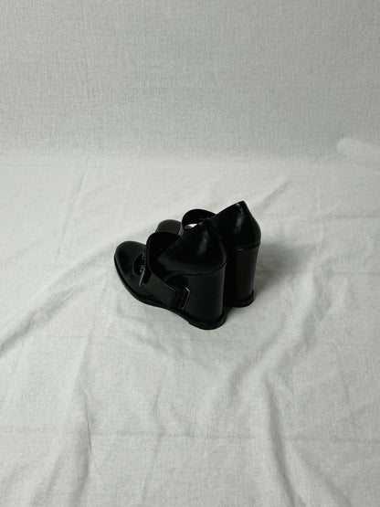 DIRK BIKKEMBERGS PATENT STRAP WEDGE