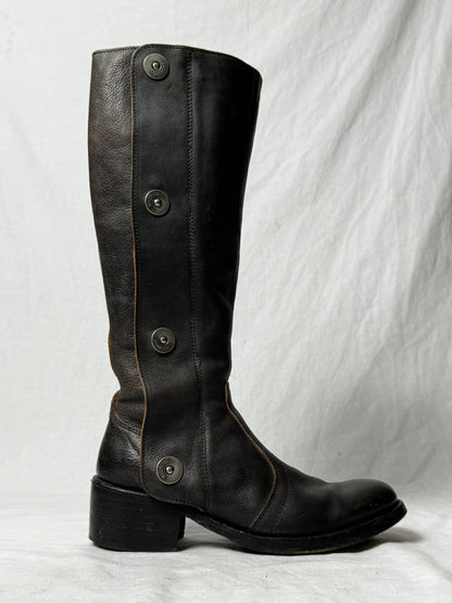 DIRK BIKKEMBERGS STUD BOOT