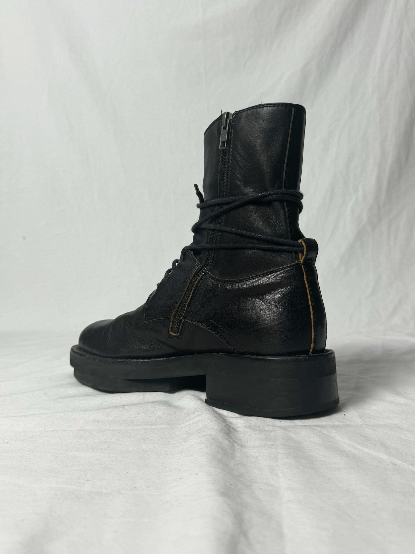 ANN DEMEULEMEESTER LACE UP BOOT