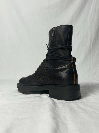 ANN DEMEULEMEESTER LACE UP BOOT