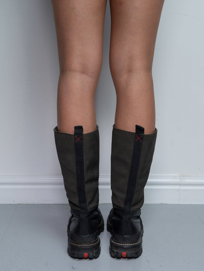 PRADA COMBAT BOOTS (EU 38)
