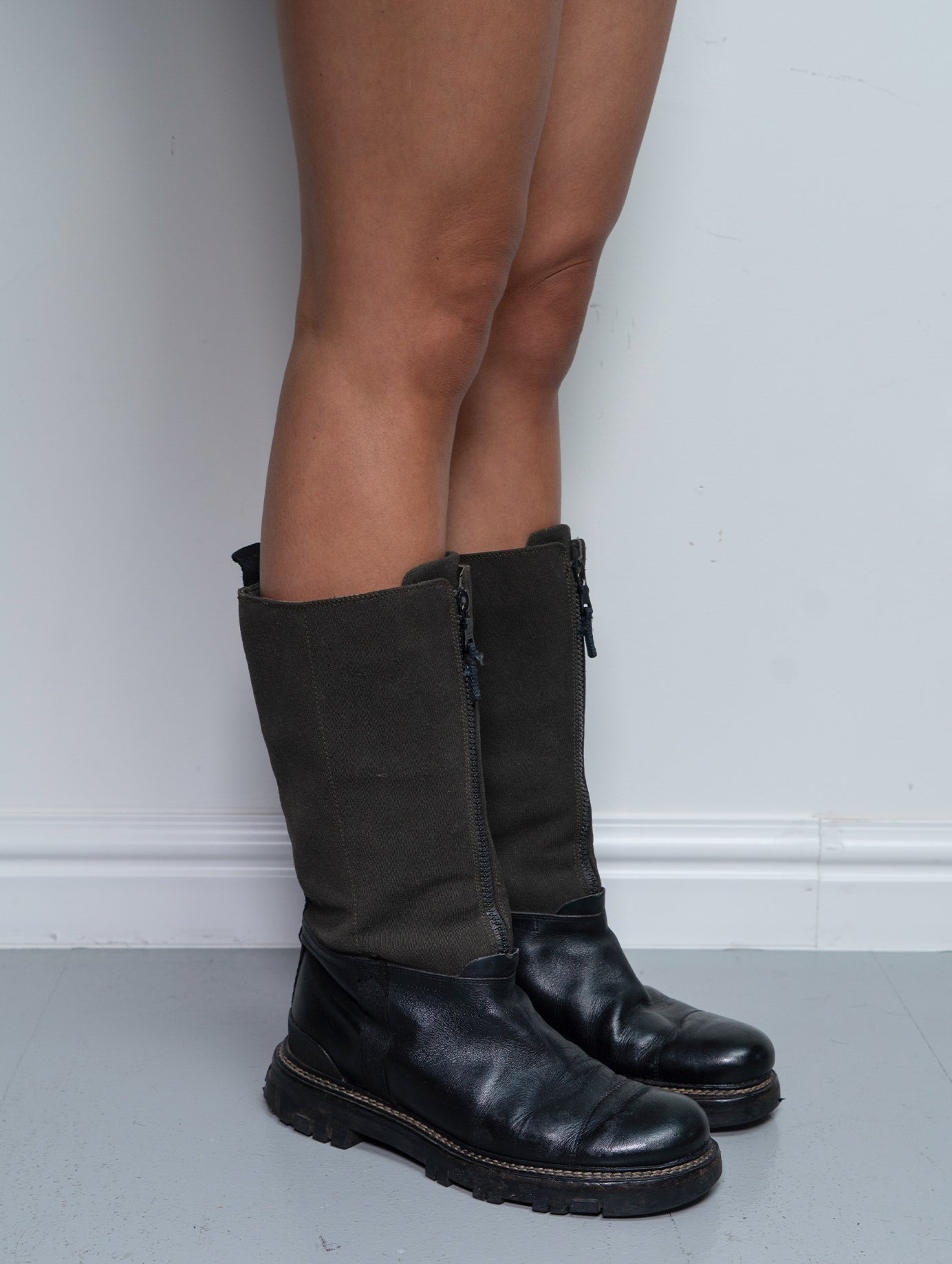 PRADA COMBAT BOOTS (EU 38)