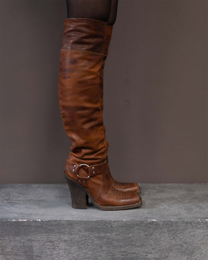 DIOR F/W 2006 GALLIANO BOOTS (EU 38)
