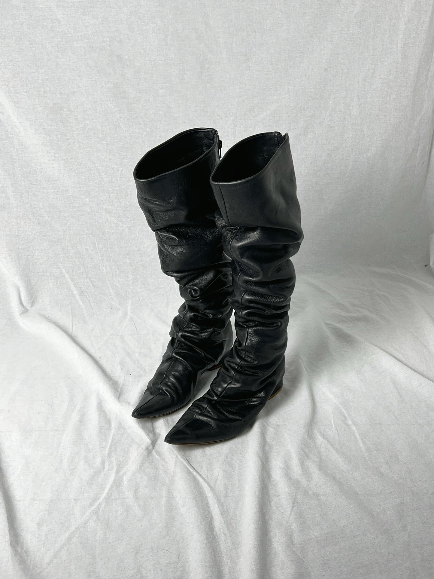 ANN DEMEULEMEESTER KNEE HIGH BOOTS