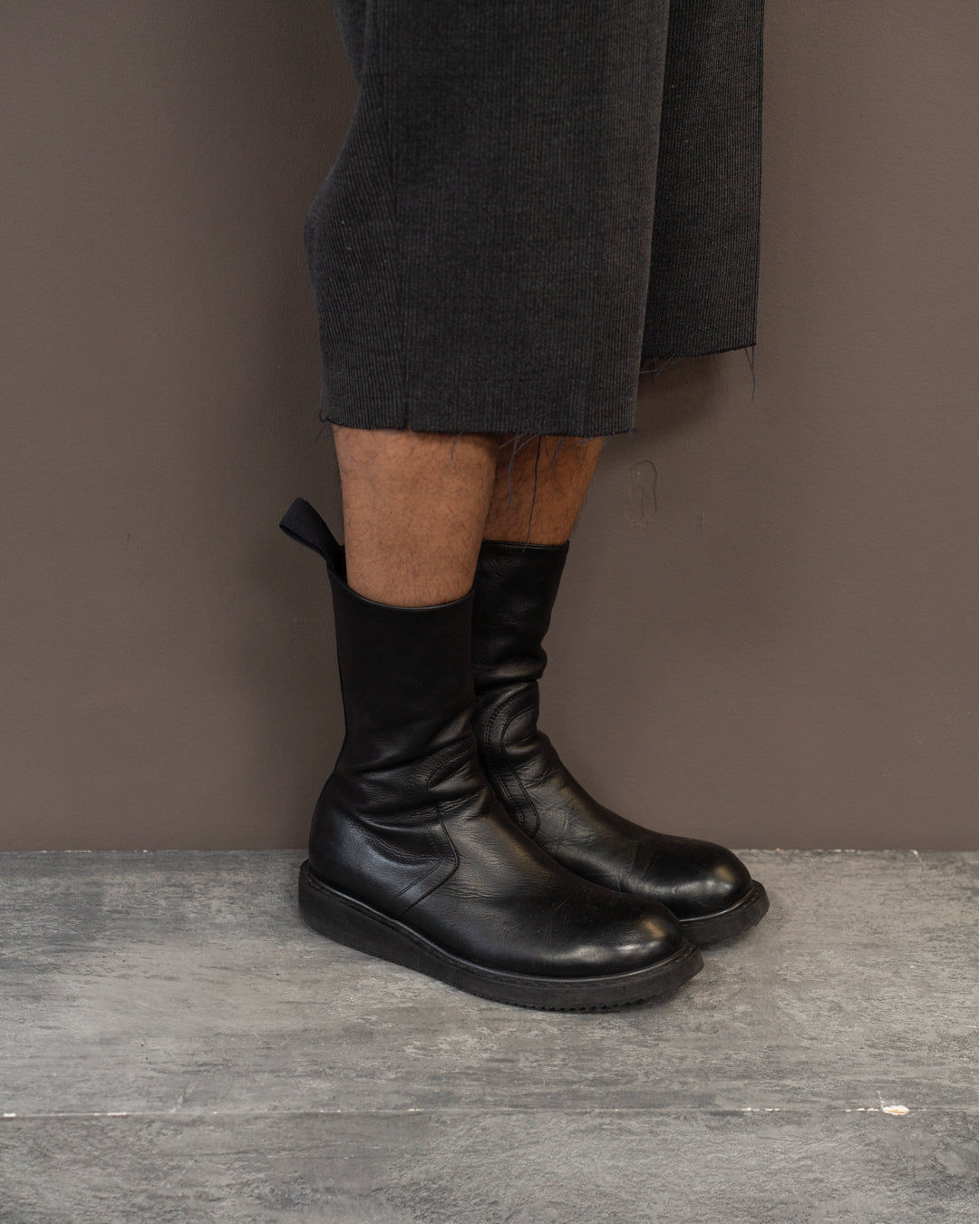 RICK OWENS CREEPER BOOTS (EU 43.5)