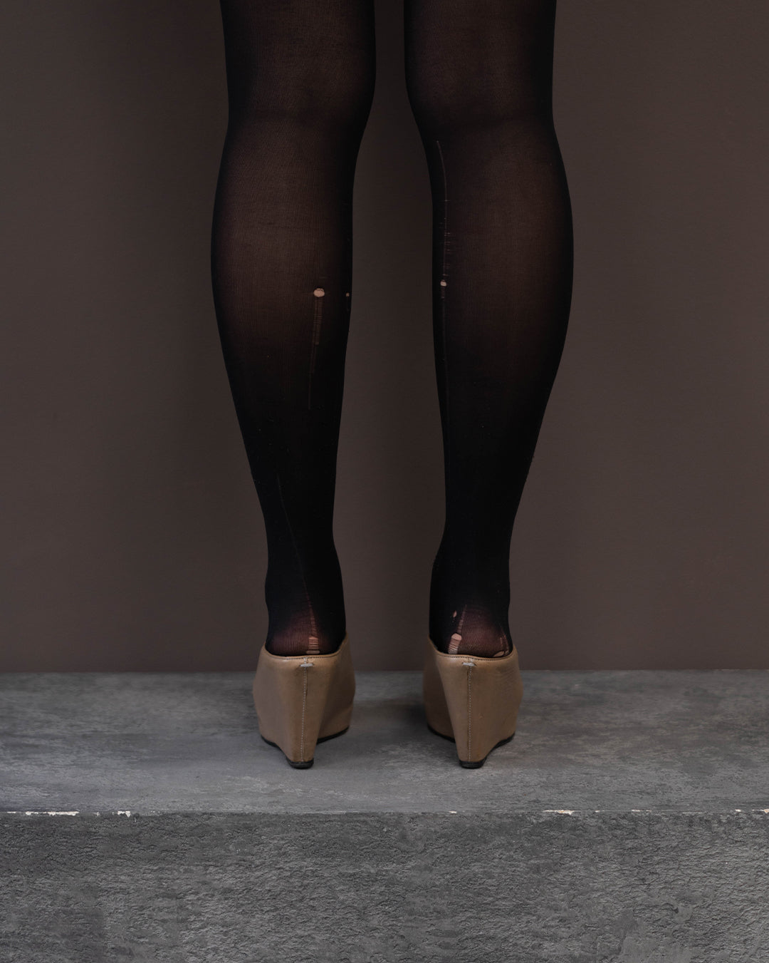 RICK OWENS PLATFORM SHOES (EU 36)