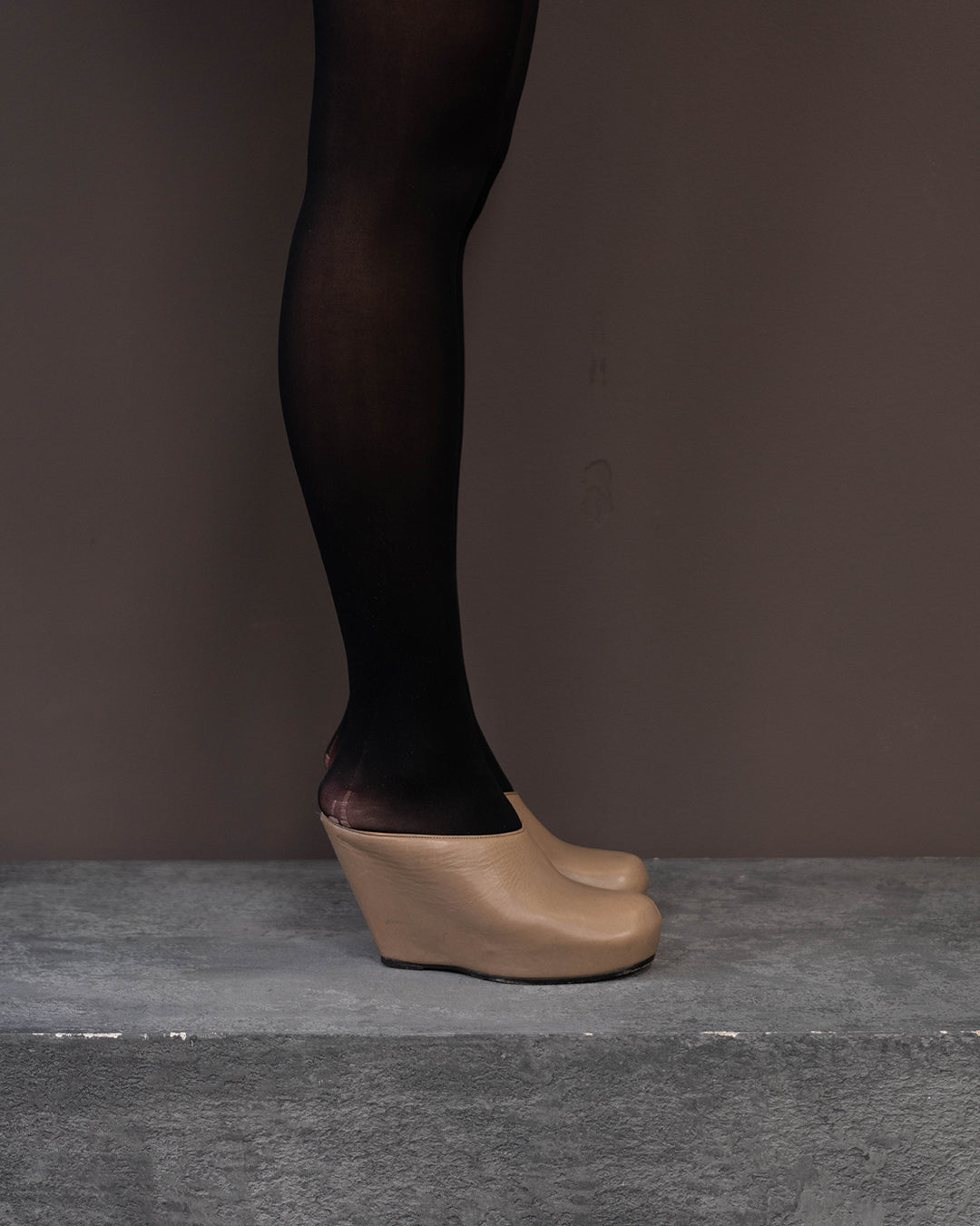 RICK OWENS PLATFORM SHOES (EU 36)