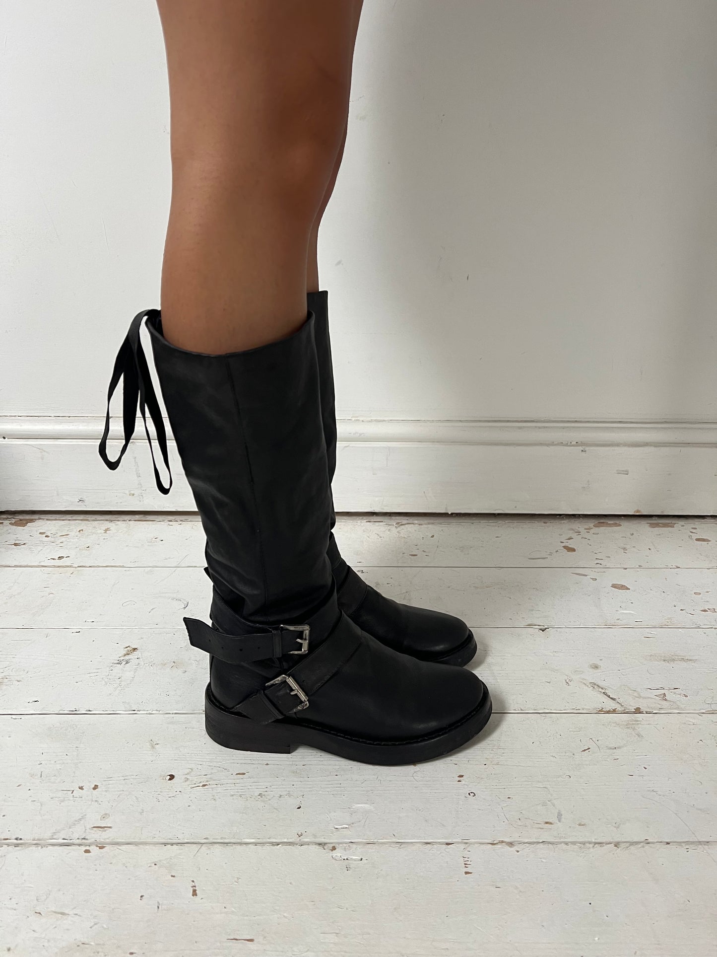 ANN DEMEULEMEESTER BOOTS (EU 35, FITS 36.5)