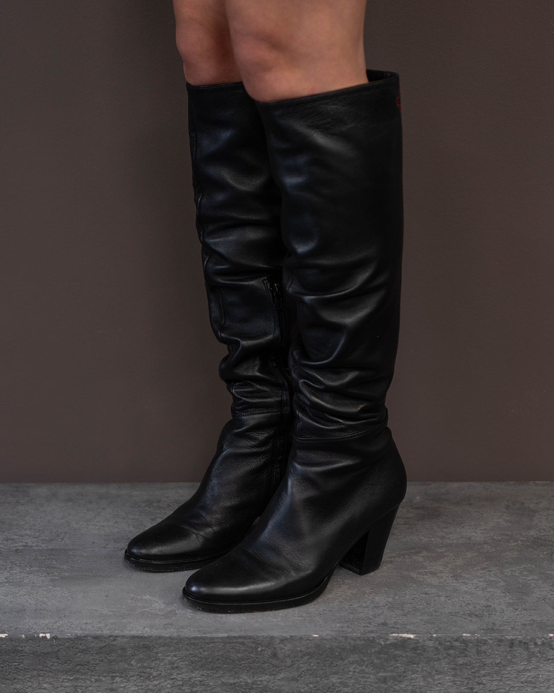 AF VANDEVORST SLOUCH BOOTS (EU 40)