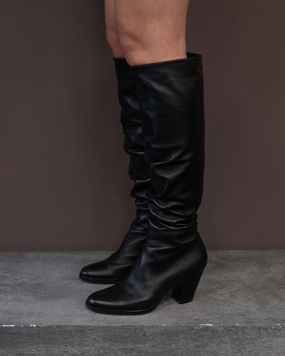 AF VANDEVORST SLOUCH BOOTS (EU 40)