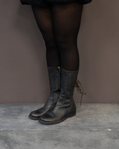 RICK OWENS F/W 2003 LACE UP BOOTS (EU 39)