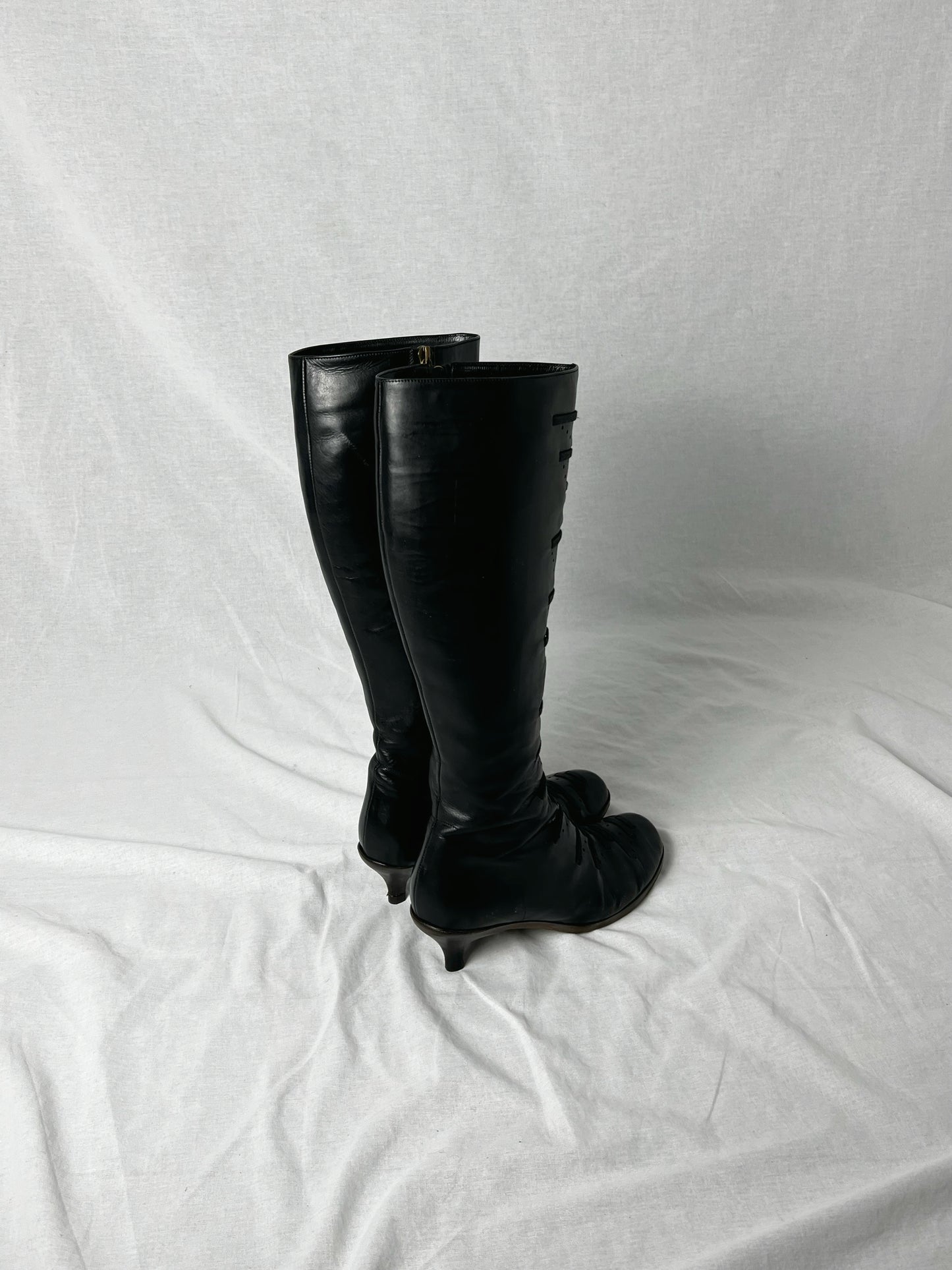 DRIES VAN NOTEN LACE STYLE BOOT