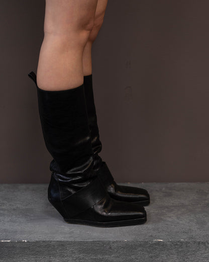 RICK OWENS BOOTS (EU 37, FITS LIKE 38)